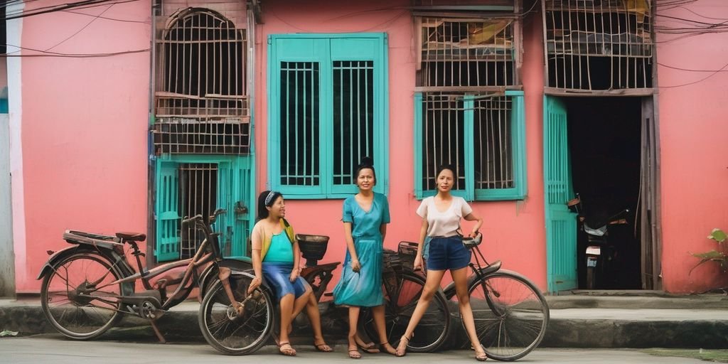 Filipina women city and province lifestyle contrast