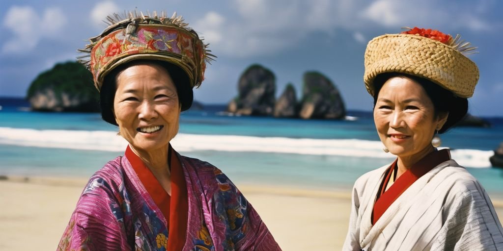 Asian island women