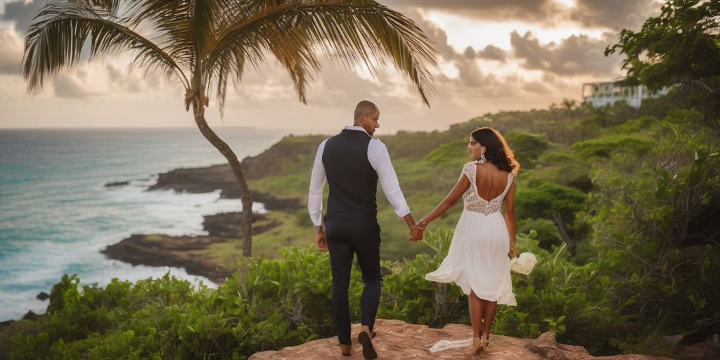 romantic couple in Puerto Rico