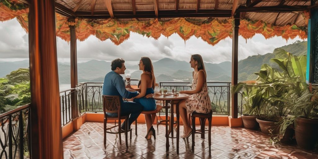 couple on a date in Brazil and Colombia