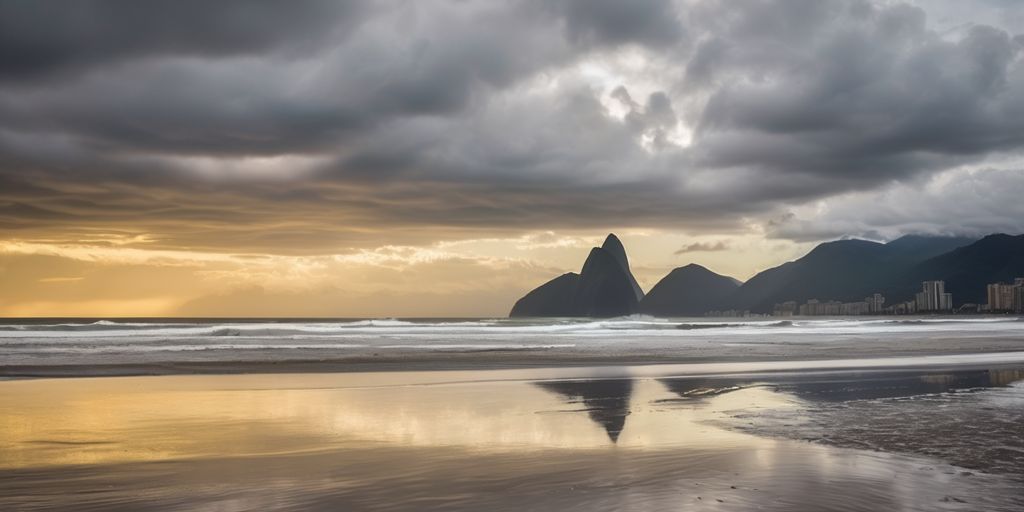 beach in South America