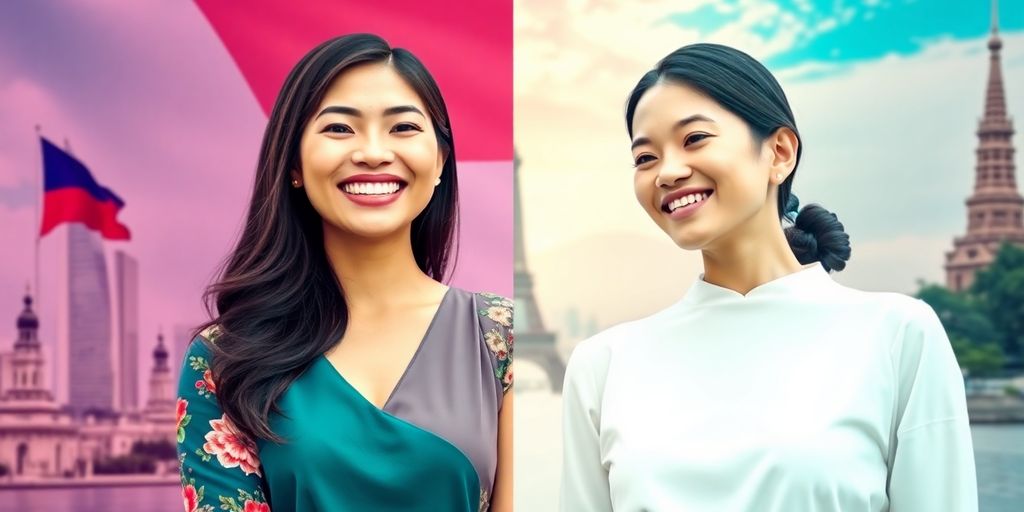 Filipinas vs Thais: The Dating Game!